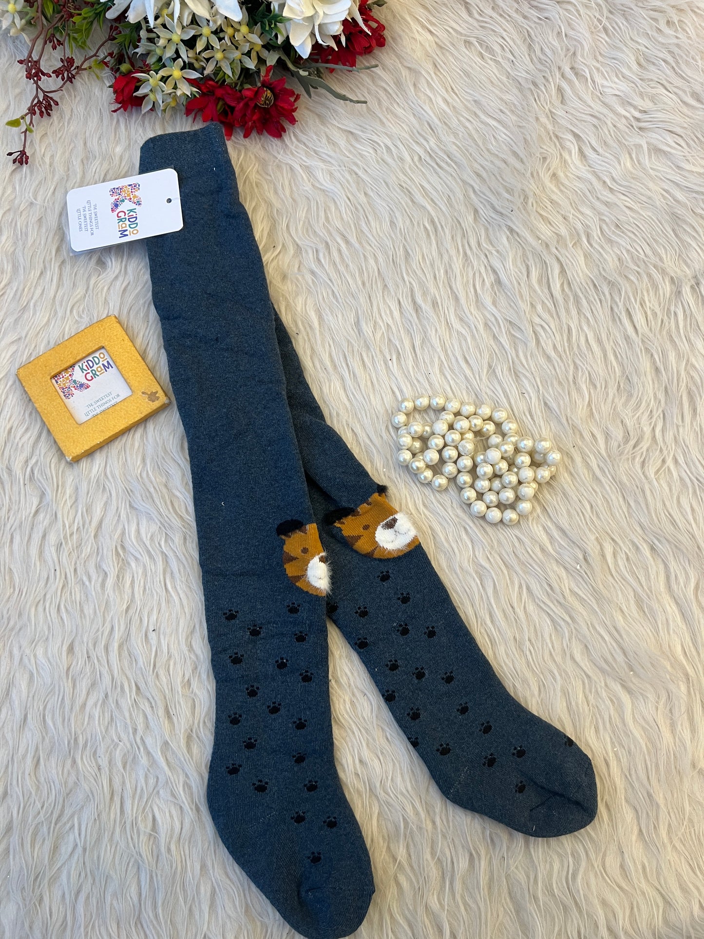 Blue lion stocking
