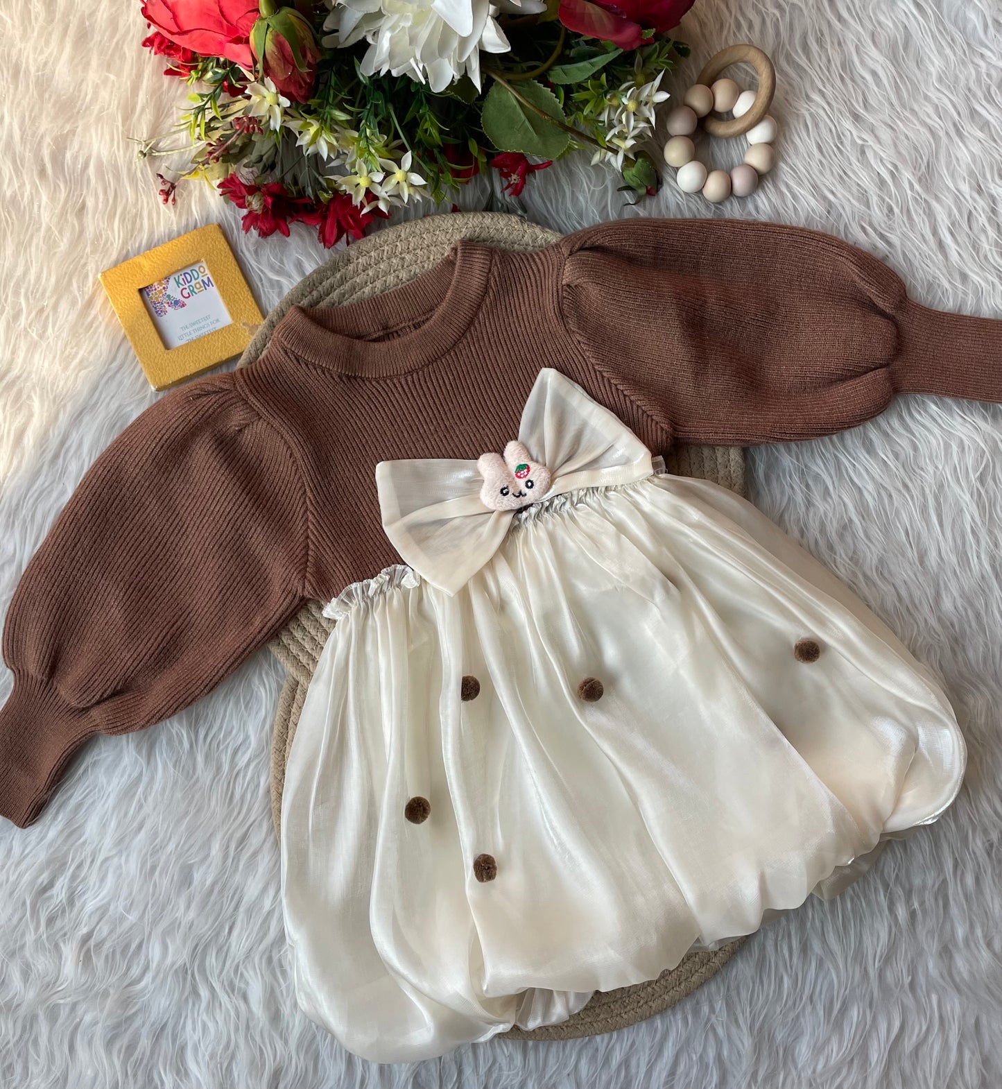 Brown Rabbit Dress NAS669