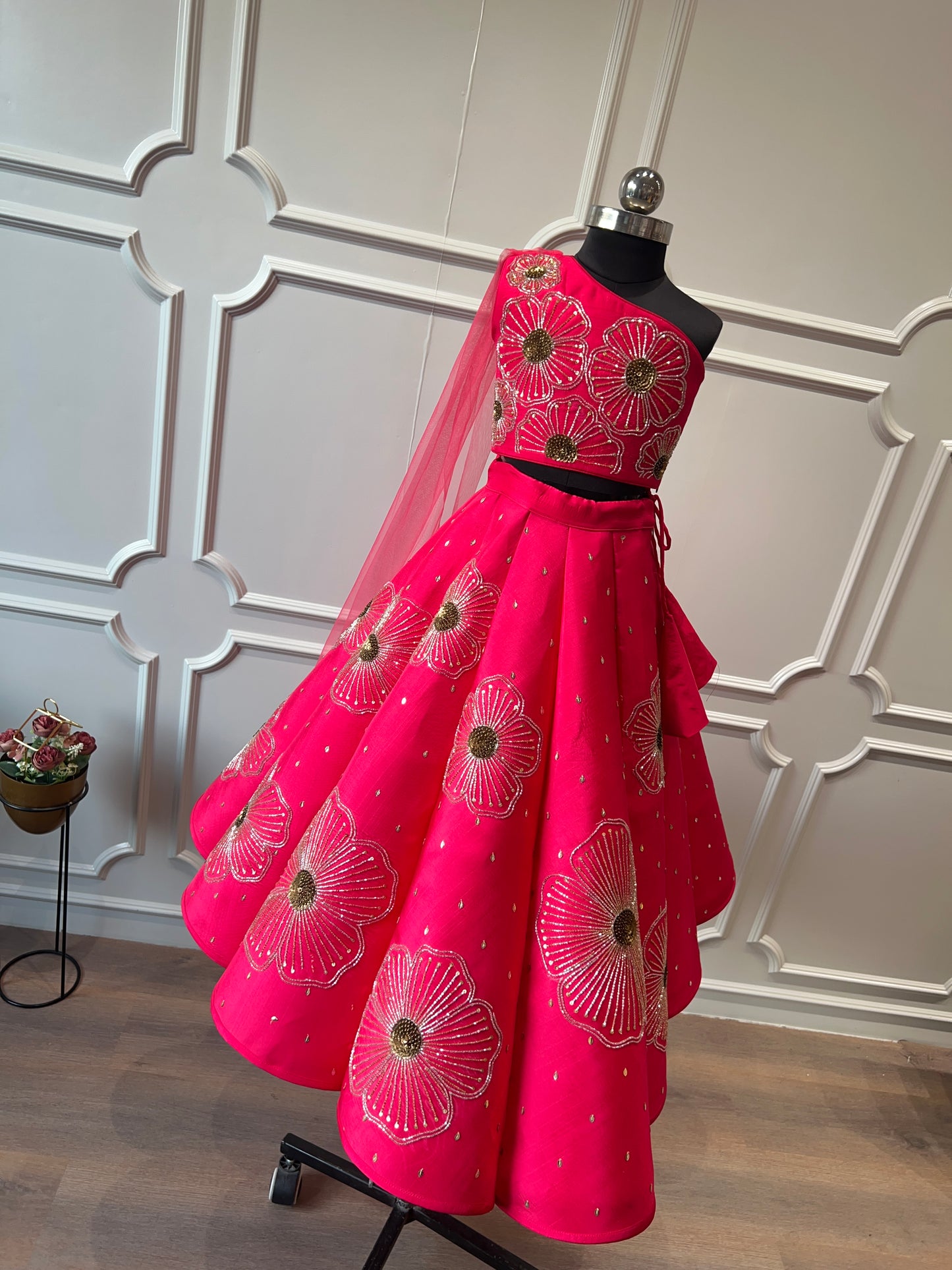 PINK SITARA LEHANGA