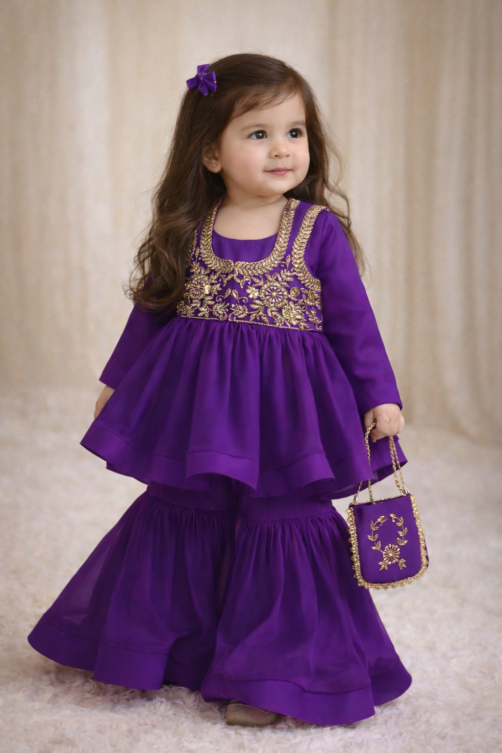Royal Bloom Purple Set NAS802