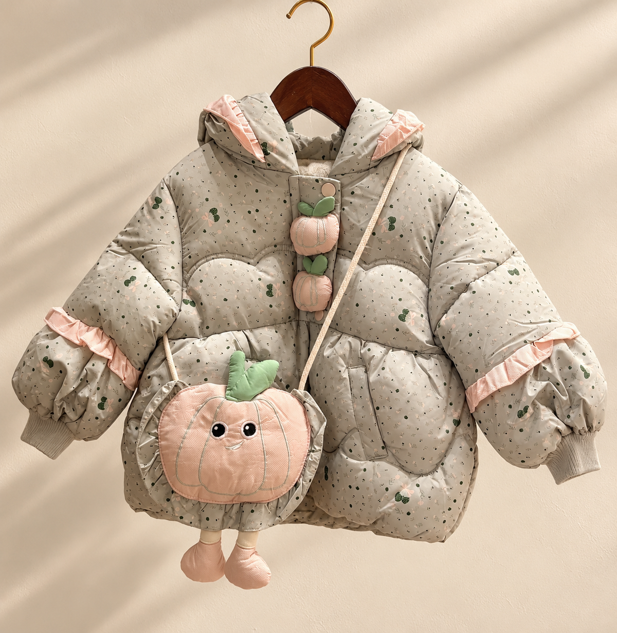 Pumpkin Puffer Jacket NAS1856