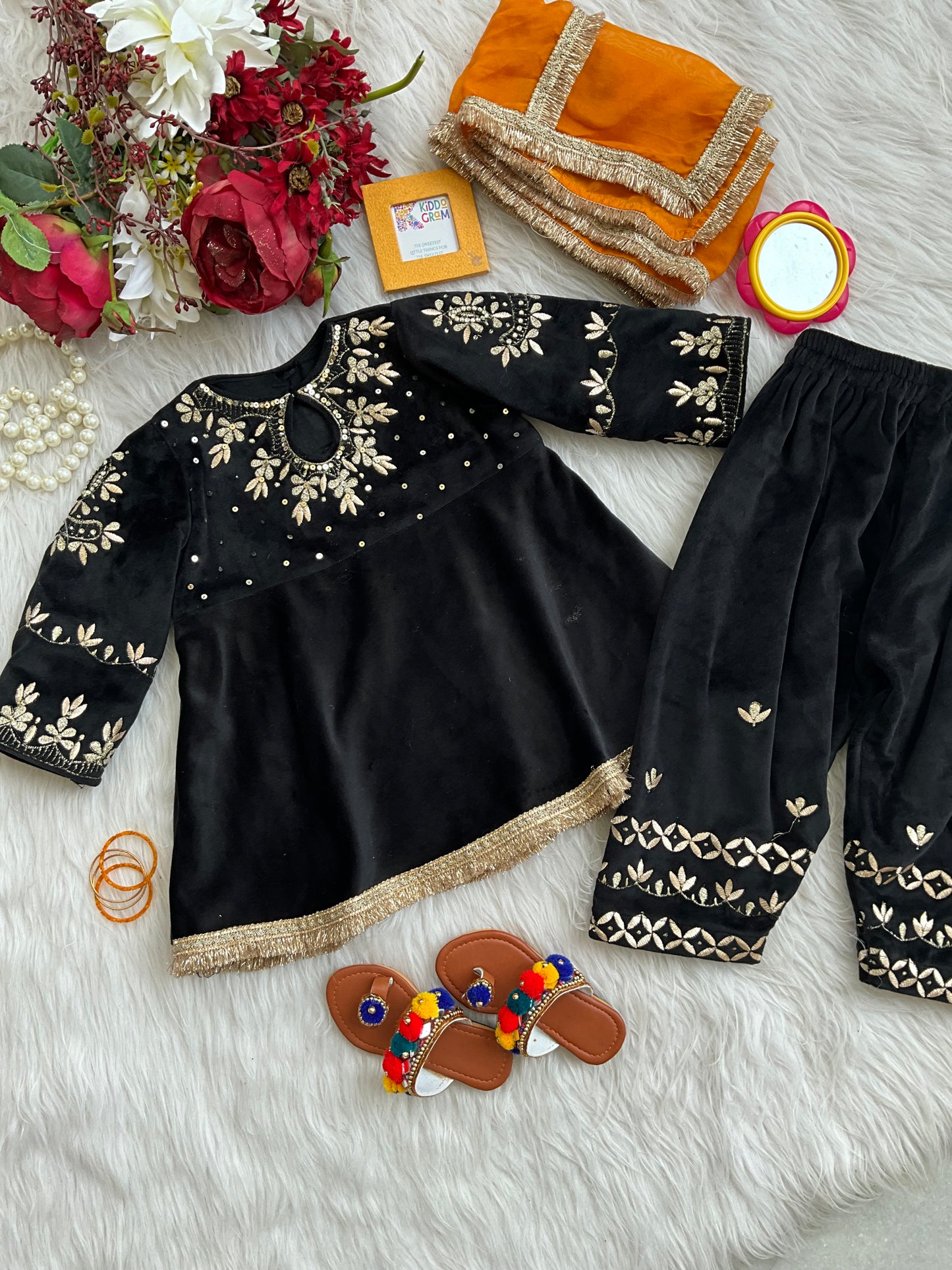 Junior velvet suit NAS951