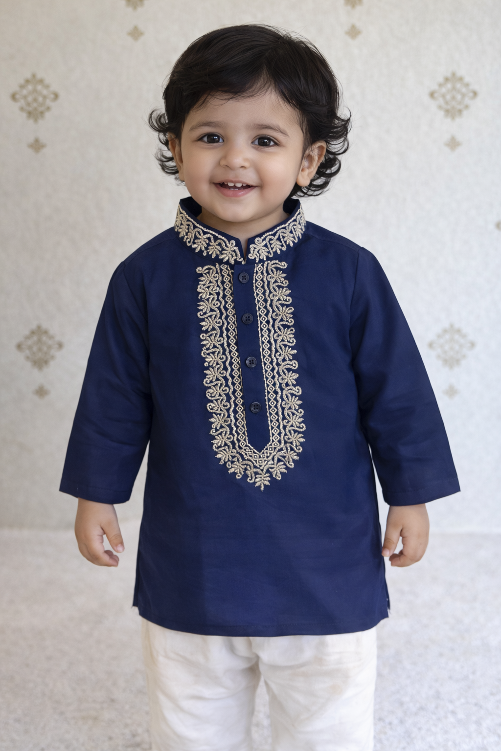Heritage Blue Kurta NAS1364
