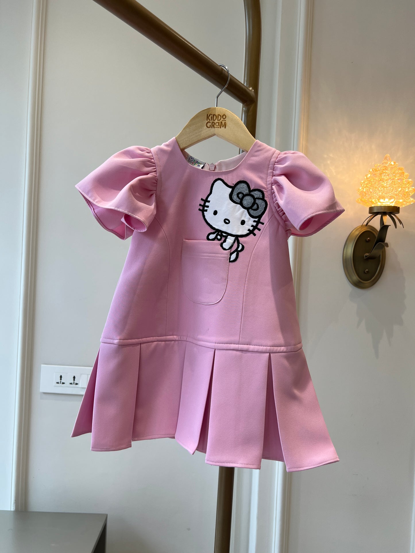 Pink Poppet kitty dress