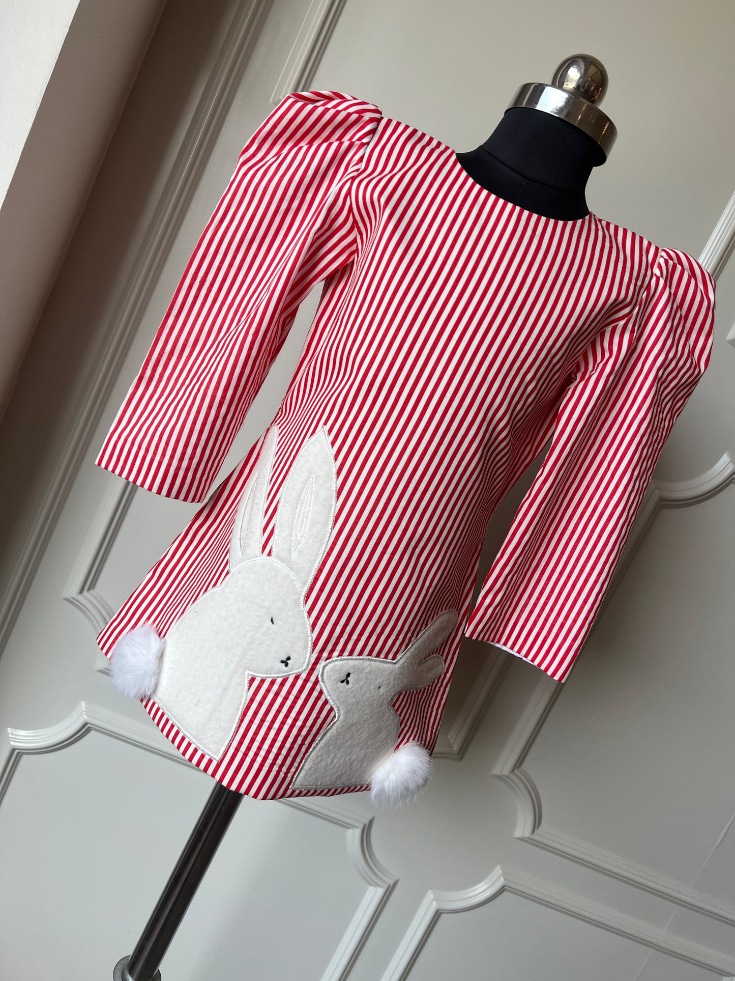 Red rabbit dress
