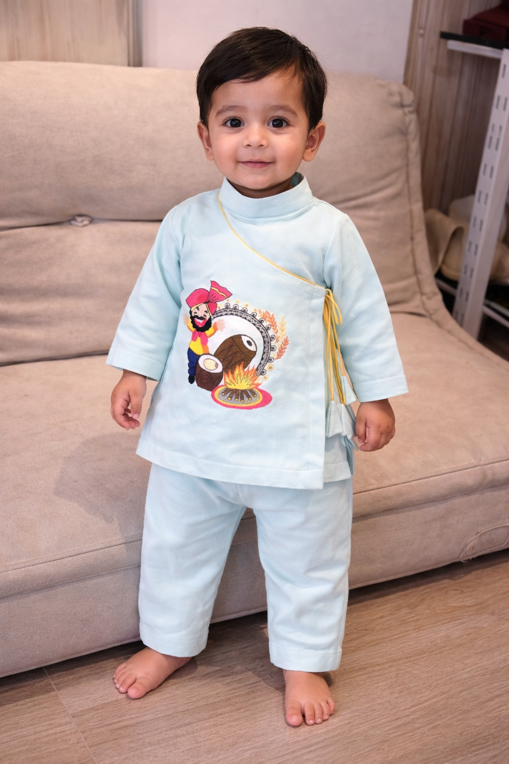 Blue Aura Festive Wear NAS1341