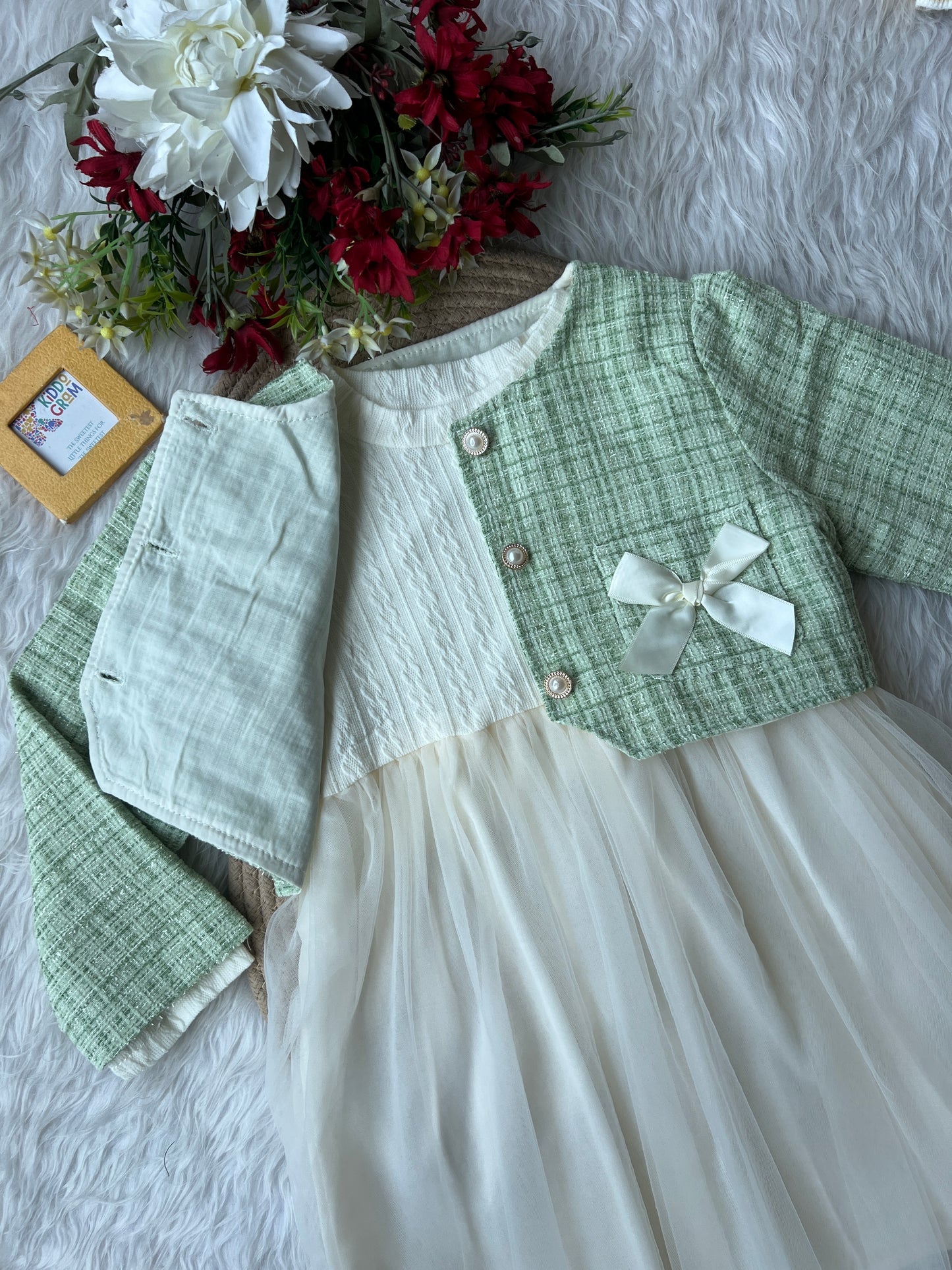 Green glow dress NAS920