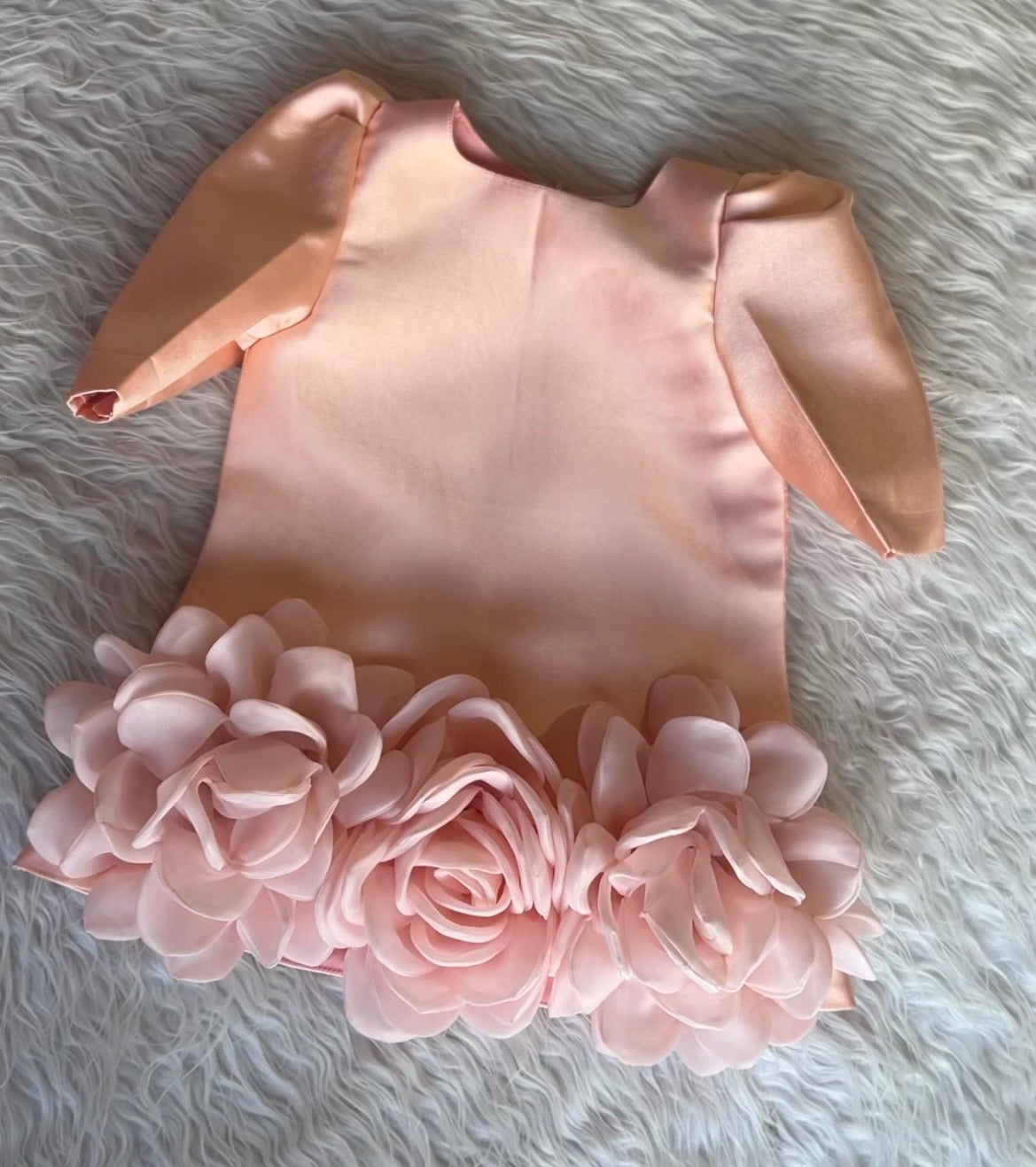 Peach Petal Pop Dress NAS604