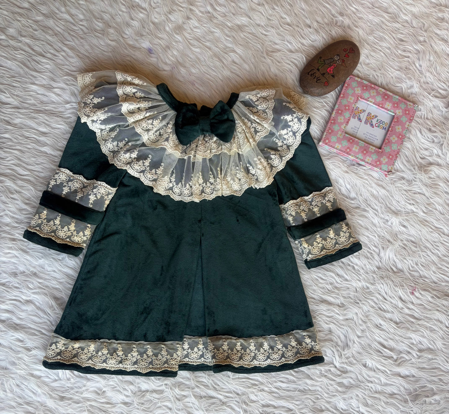 Royal green velvet NAS1132