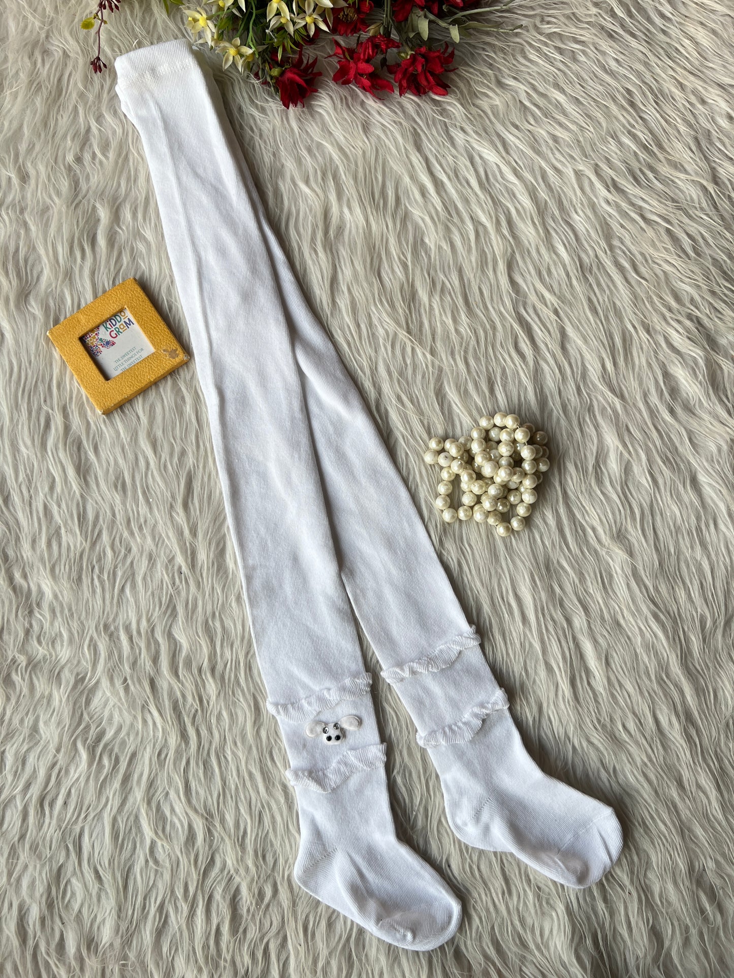 white cow stocking