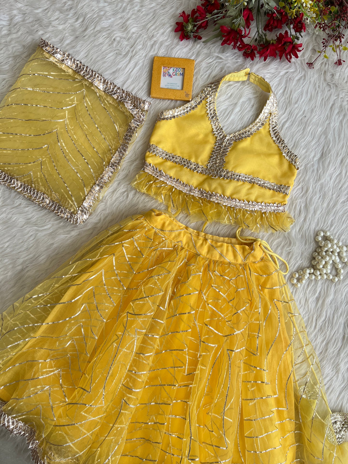 Golden Glow Lehenga