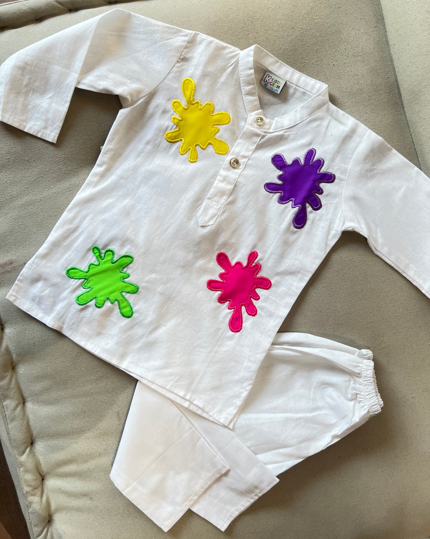 Kesariya kurta NAS952