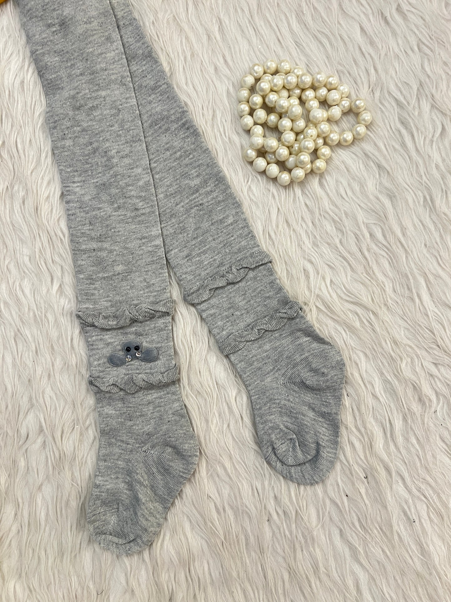 Grey cow stocking