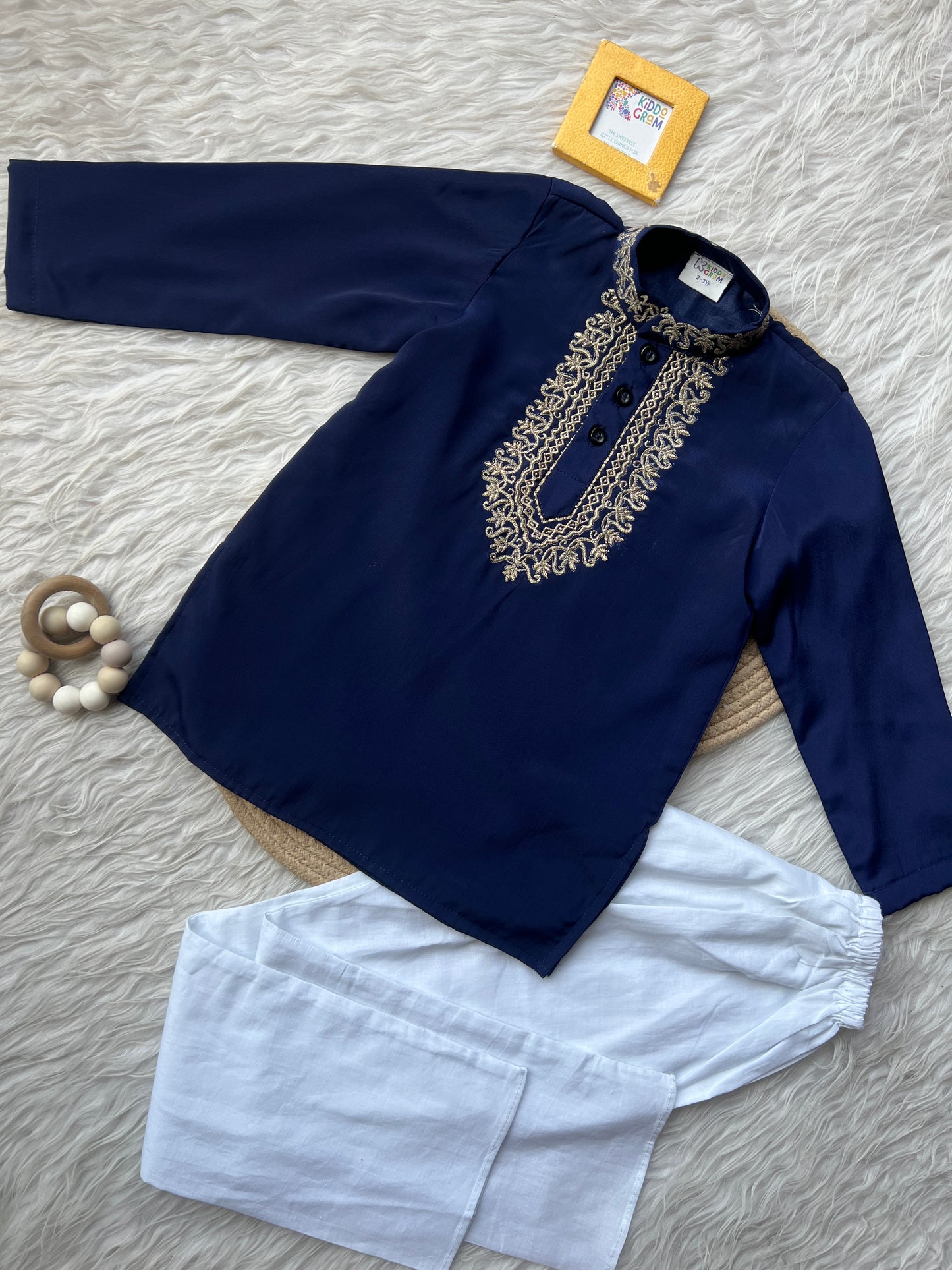 Navy Majesty kurta NAS1030
