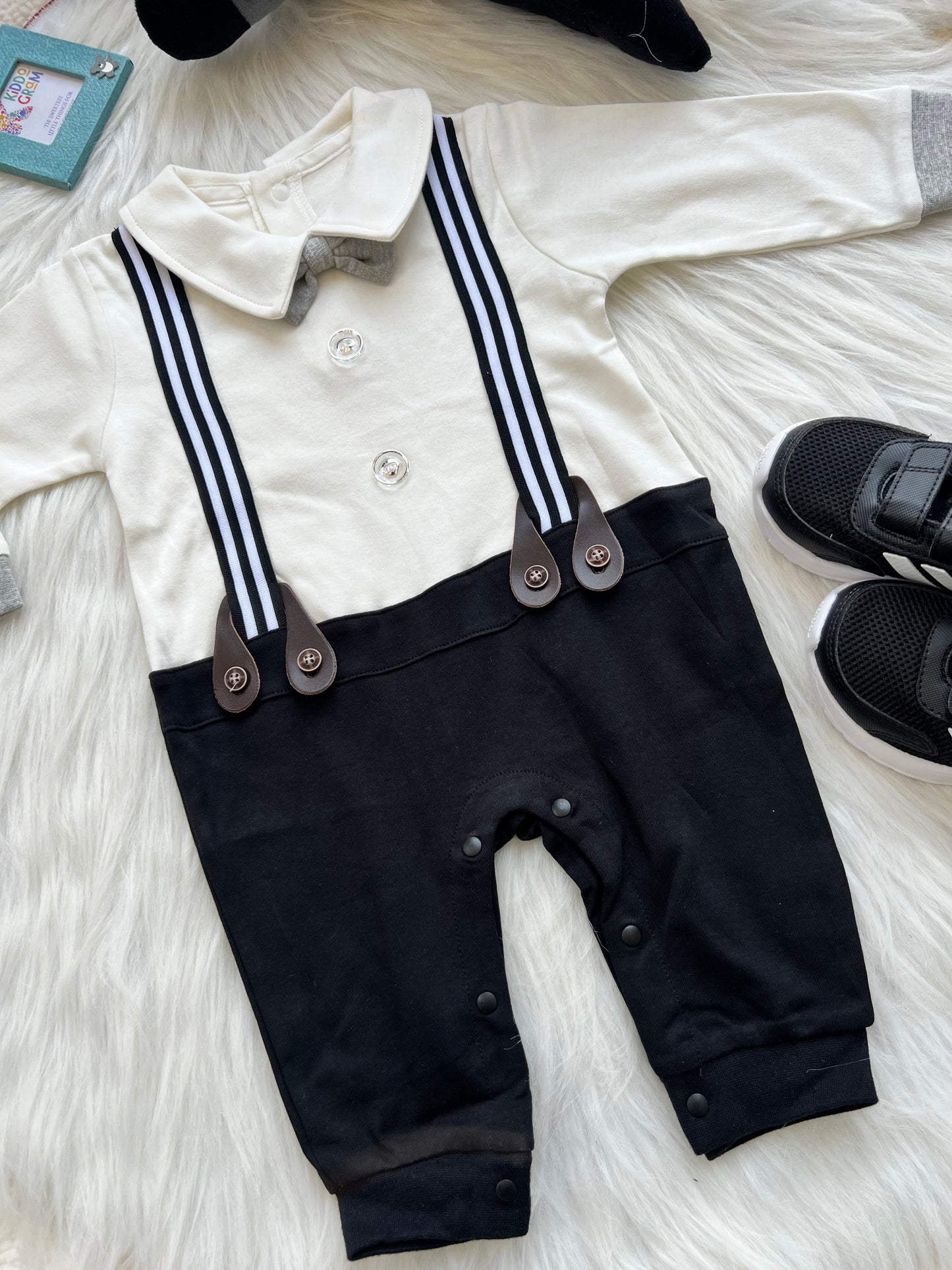 Tiny Tailored illusion Romper
