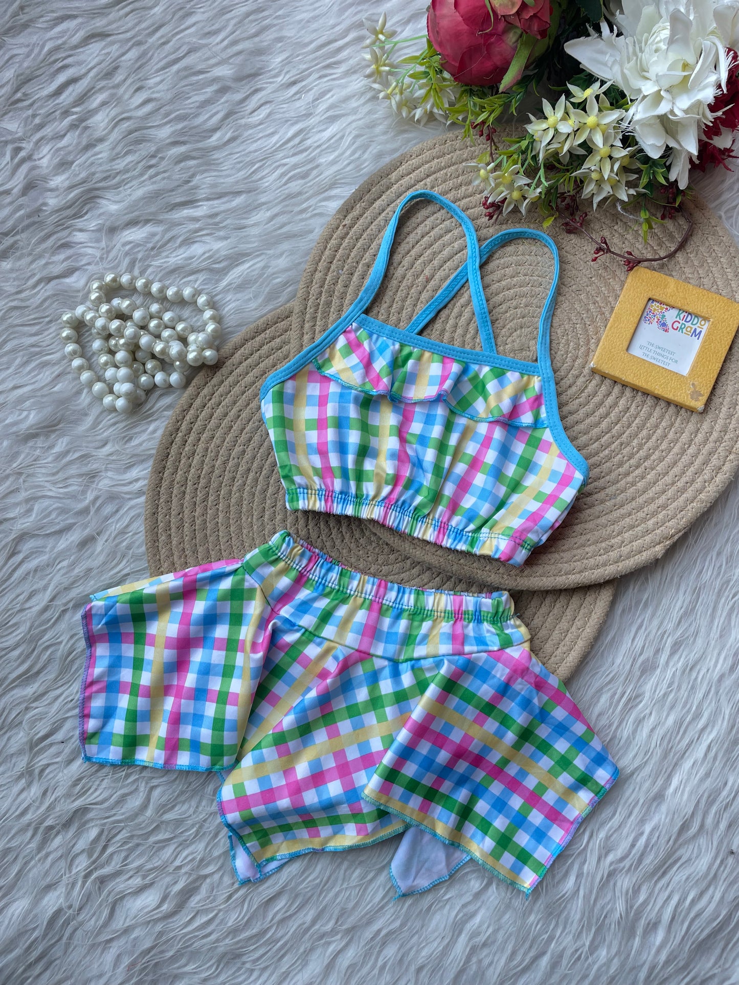 Multi check bikini