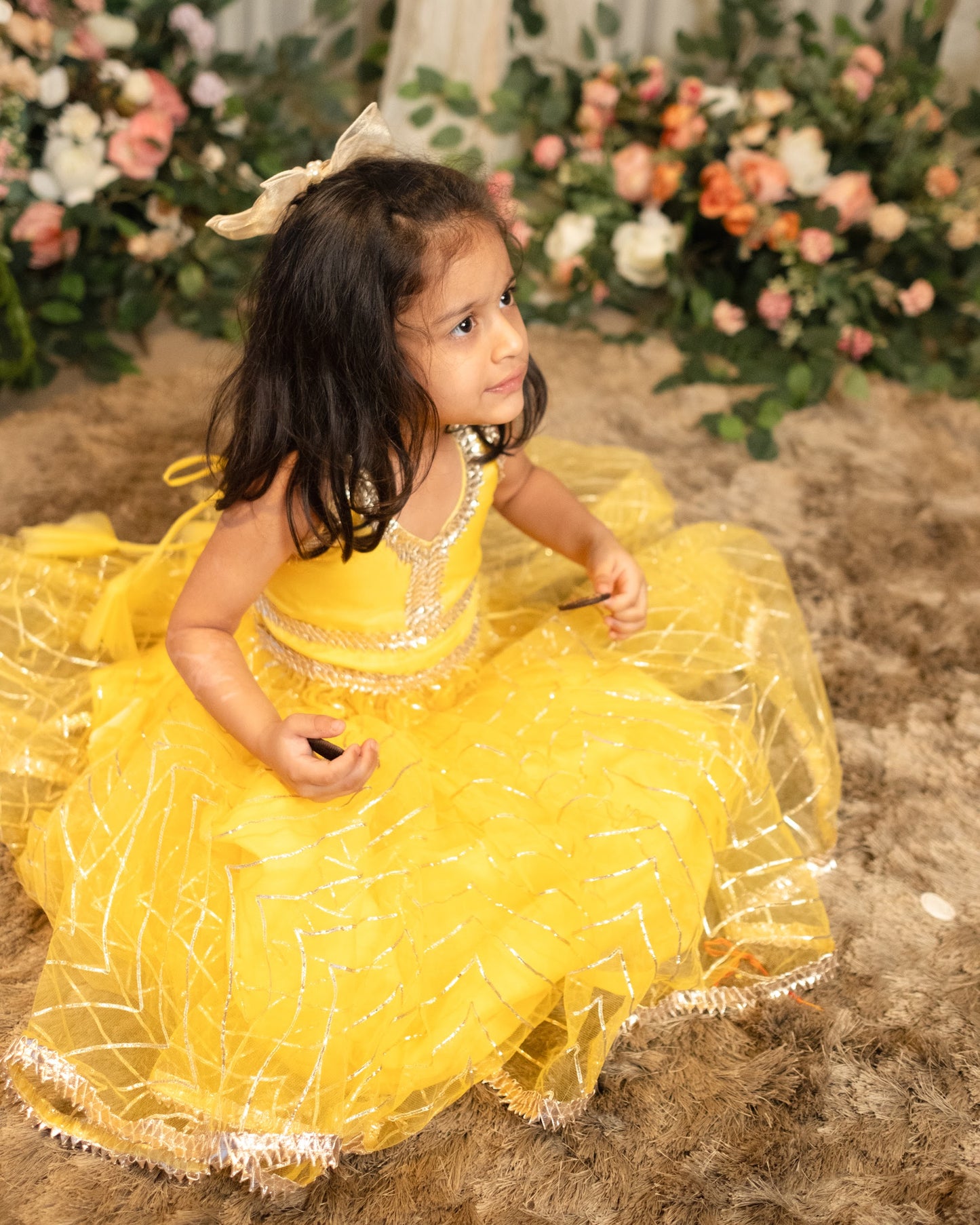 Golden Glow Lehenga
