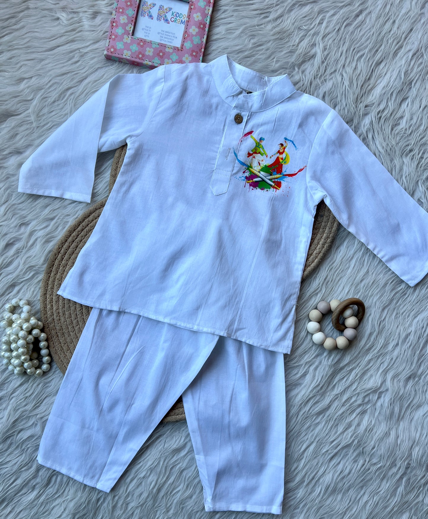 Rangoli kurta set