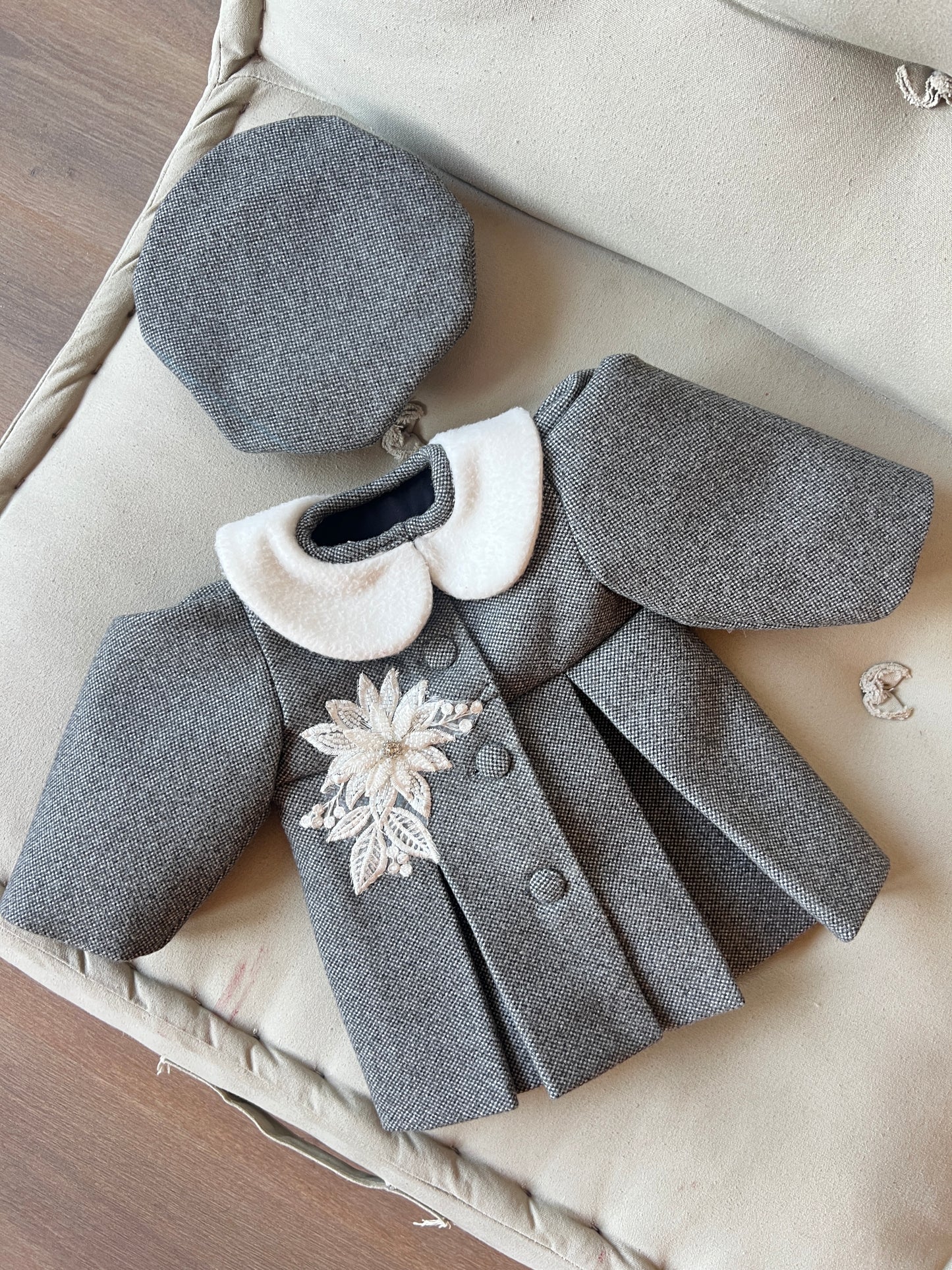 Silver grey coat