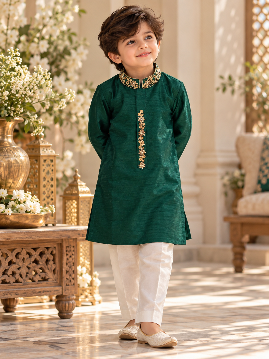 Azaan kurta Set