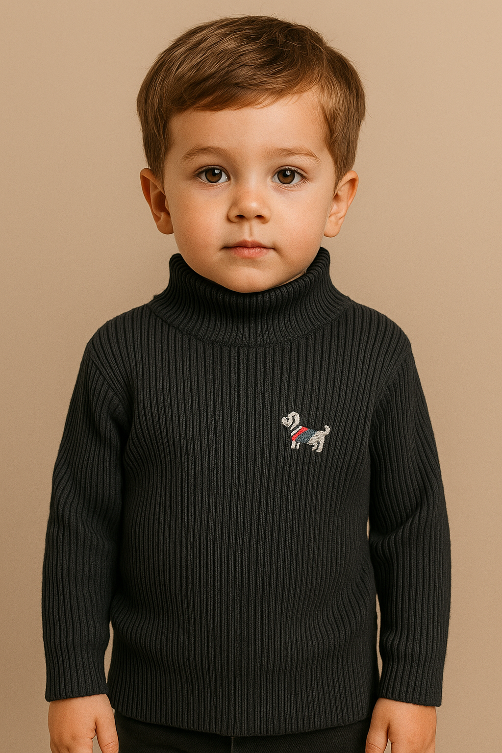 Barky Black Knit NAS646