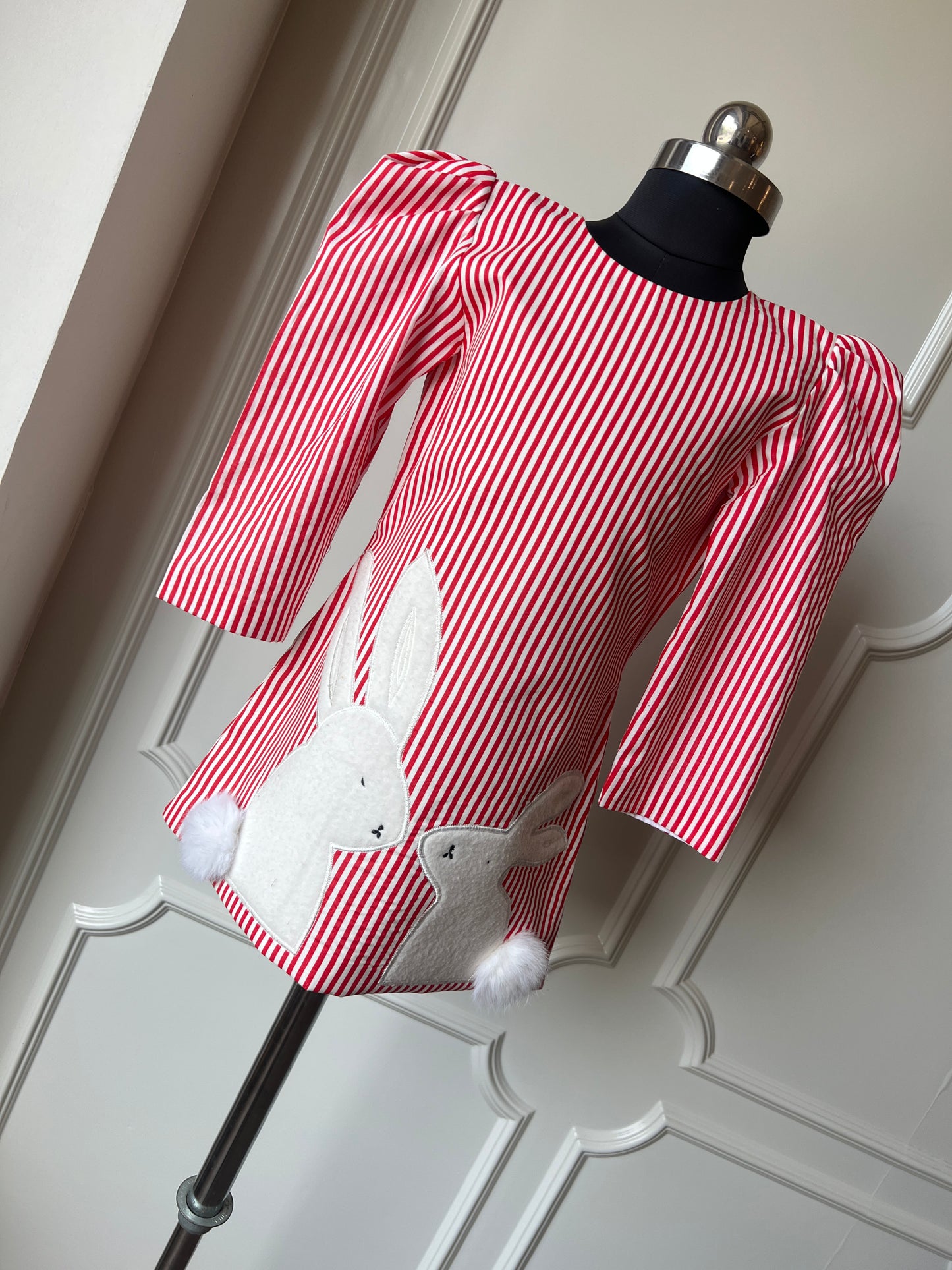 Red rabbit dress