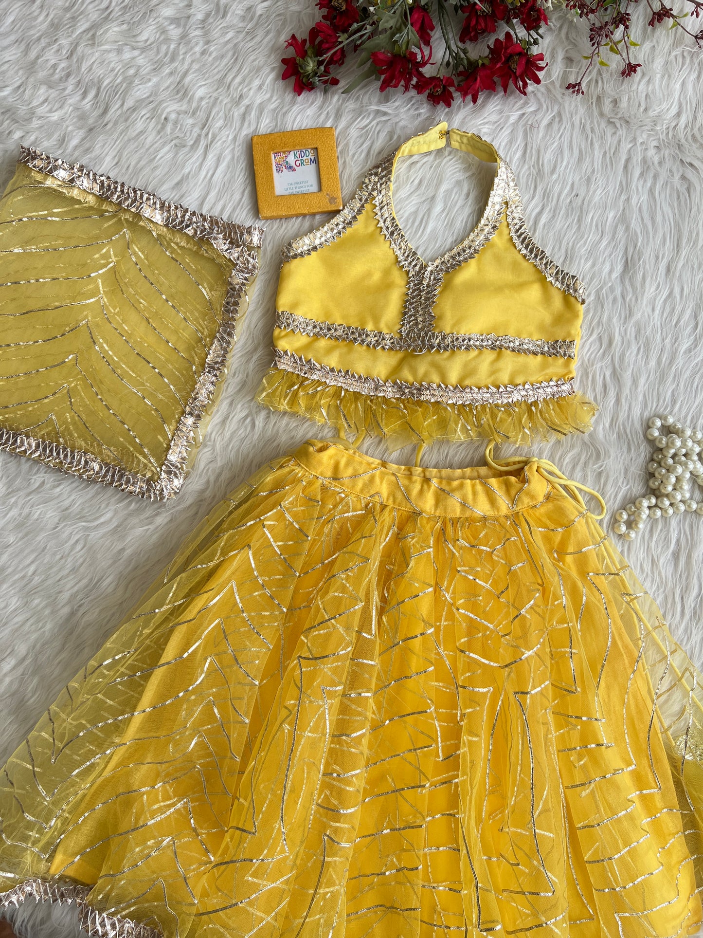 Golden Glow Lehenga