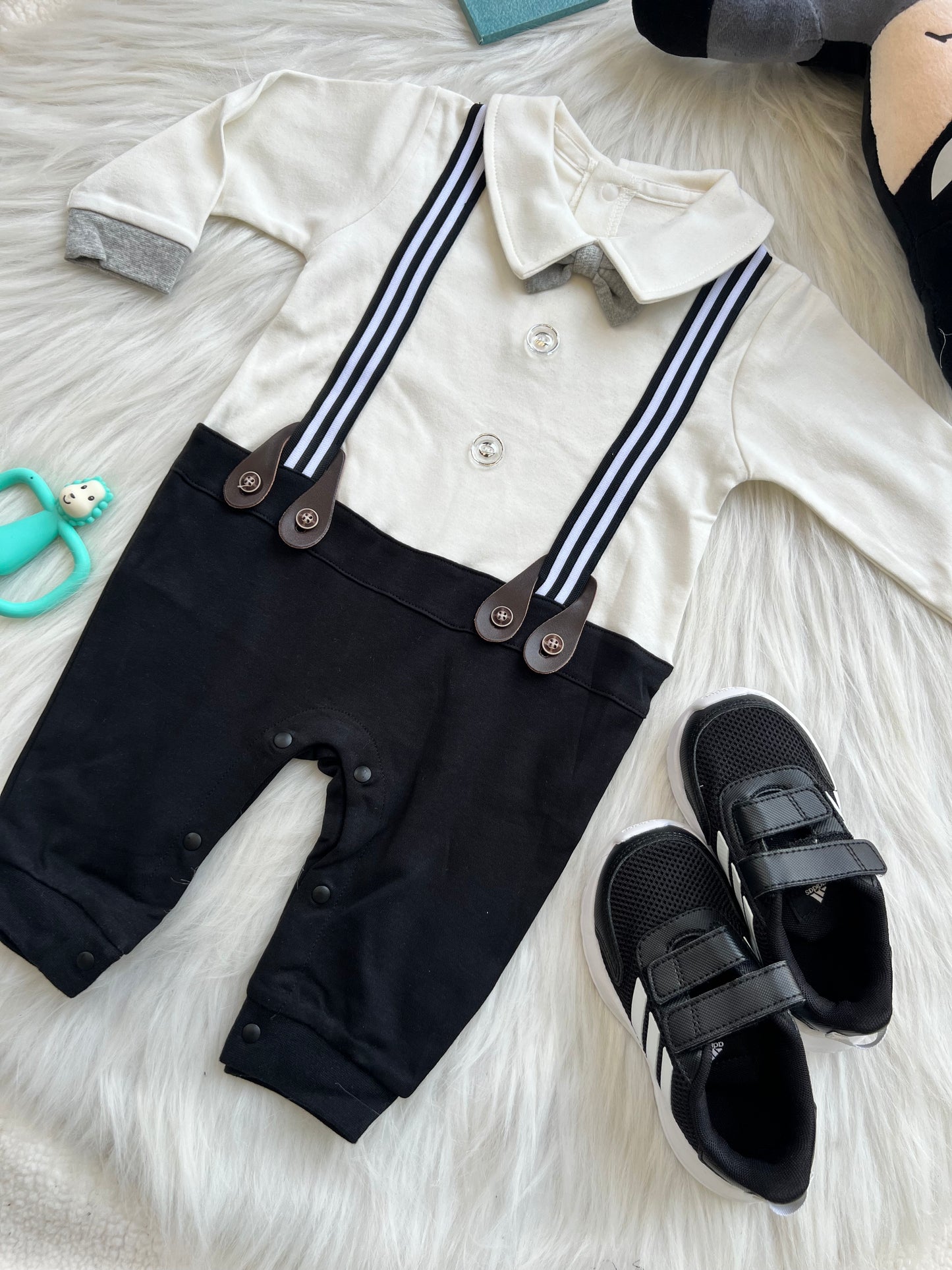 Tiny Tailored illusion Romper