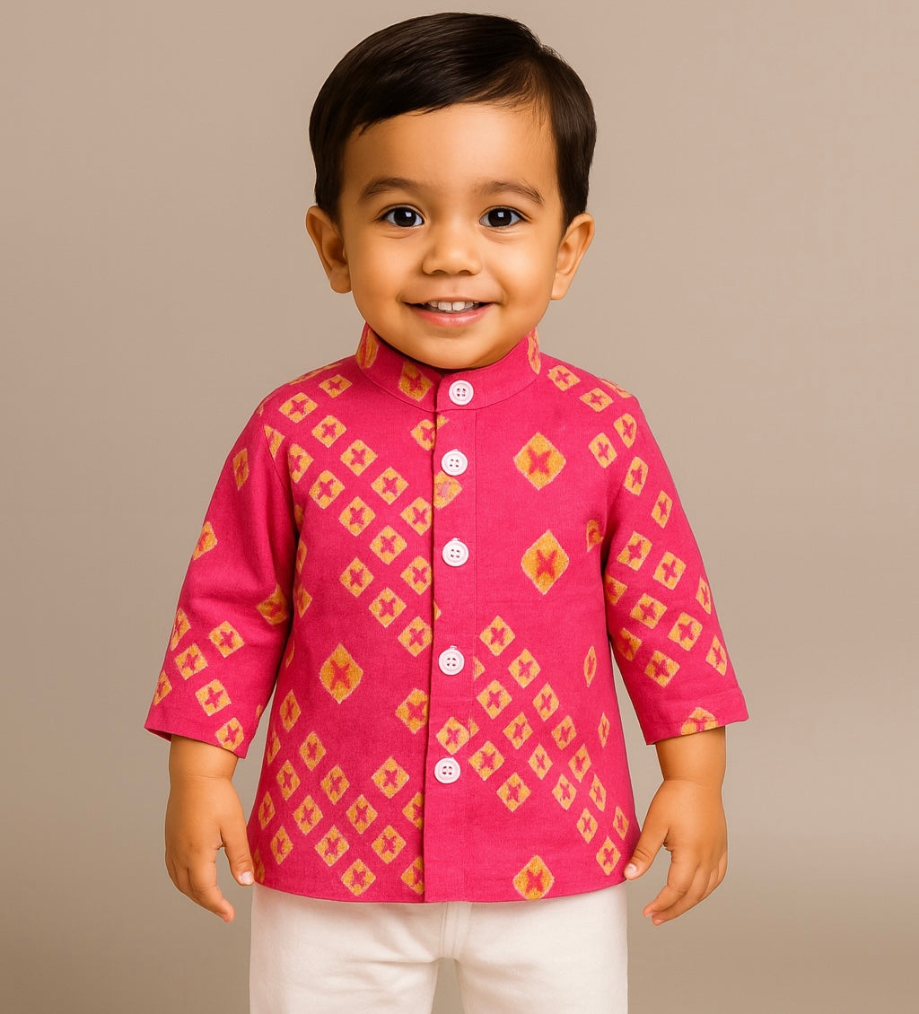 Gulabi Glow Kurta Set