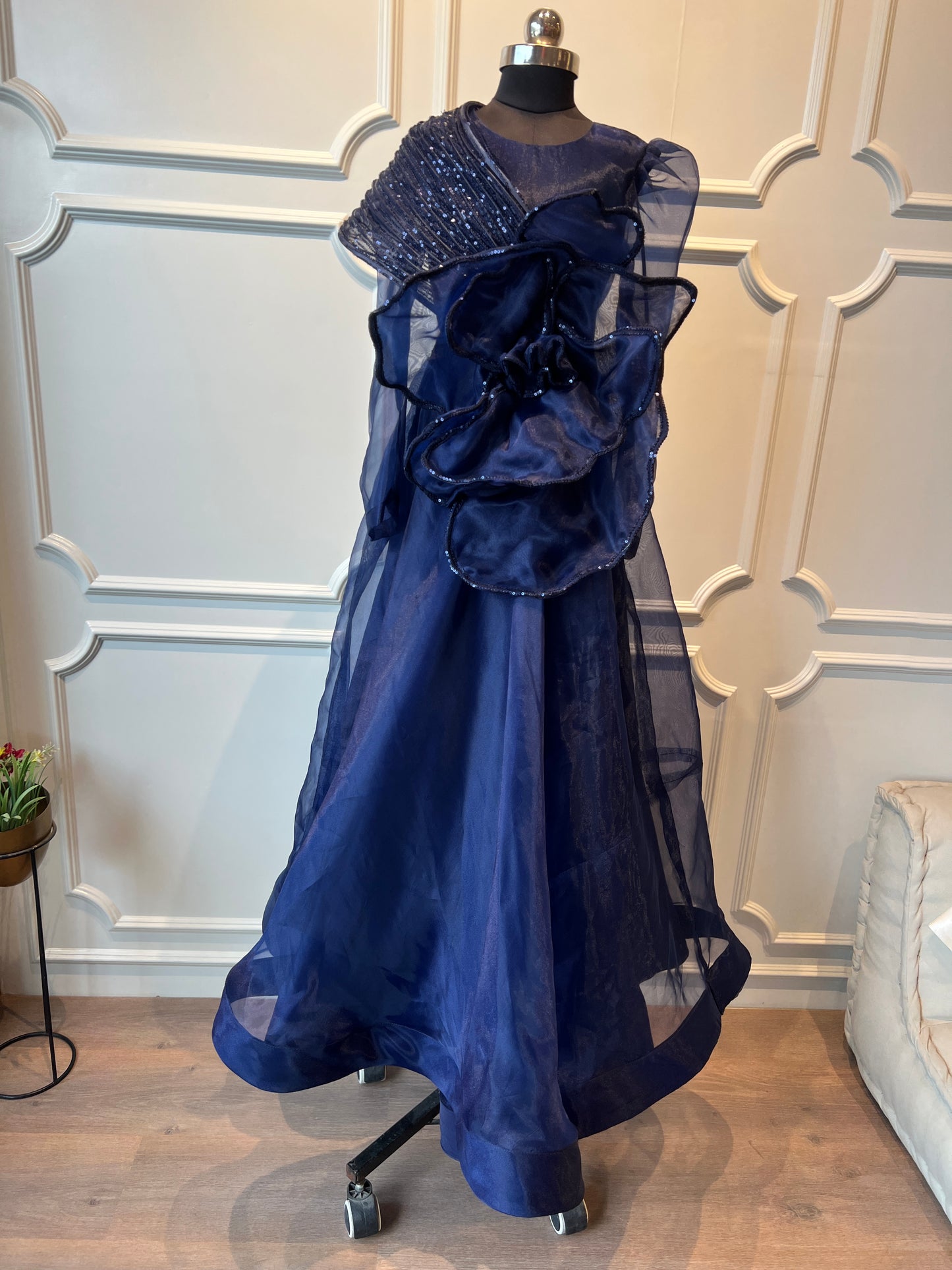 Blue majesty dress NAS790