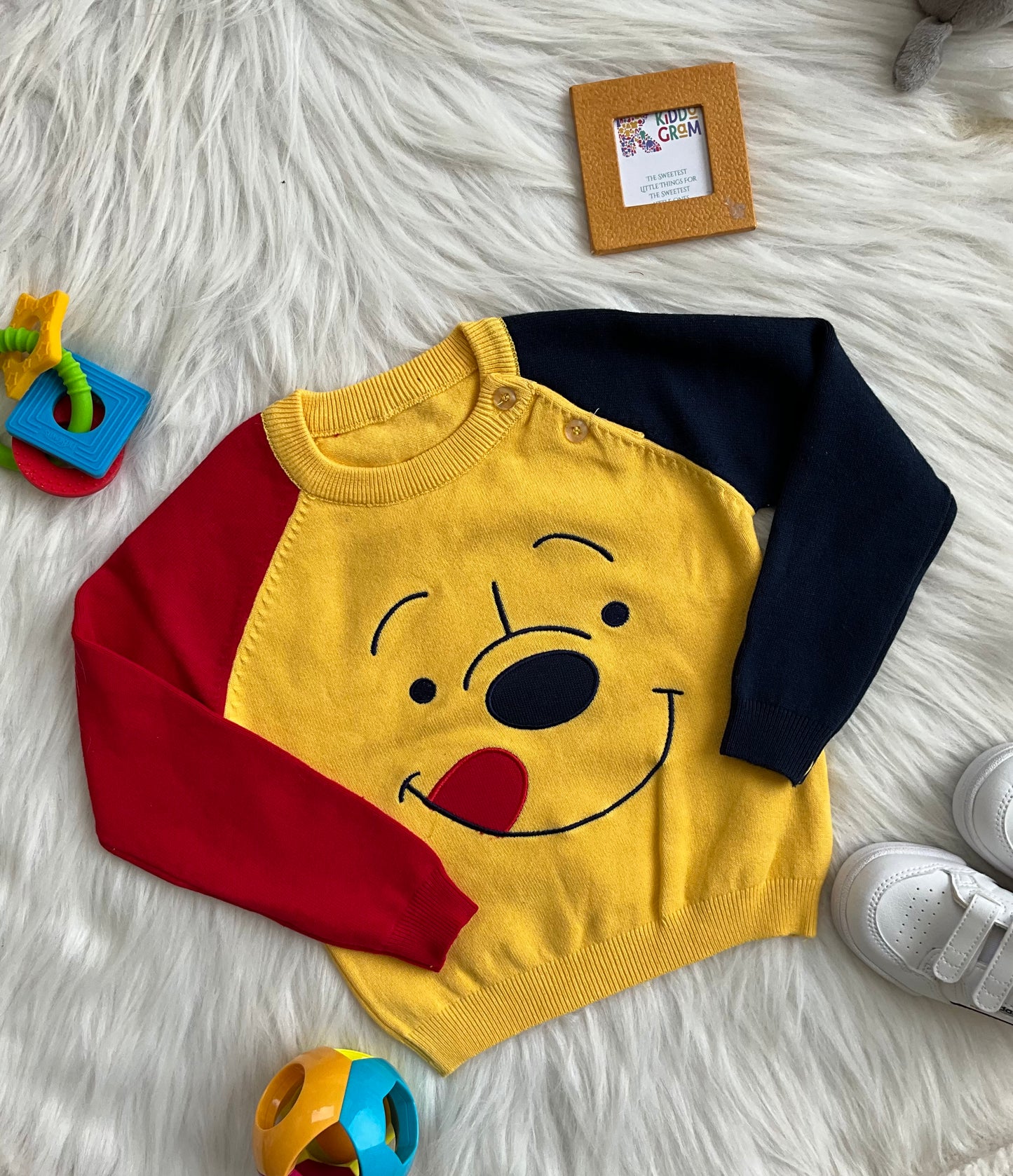 Rainbow Stripe Knit NAS238