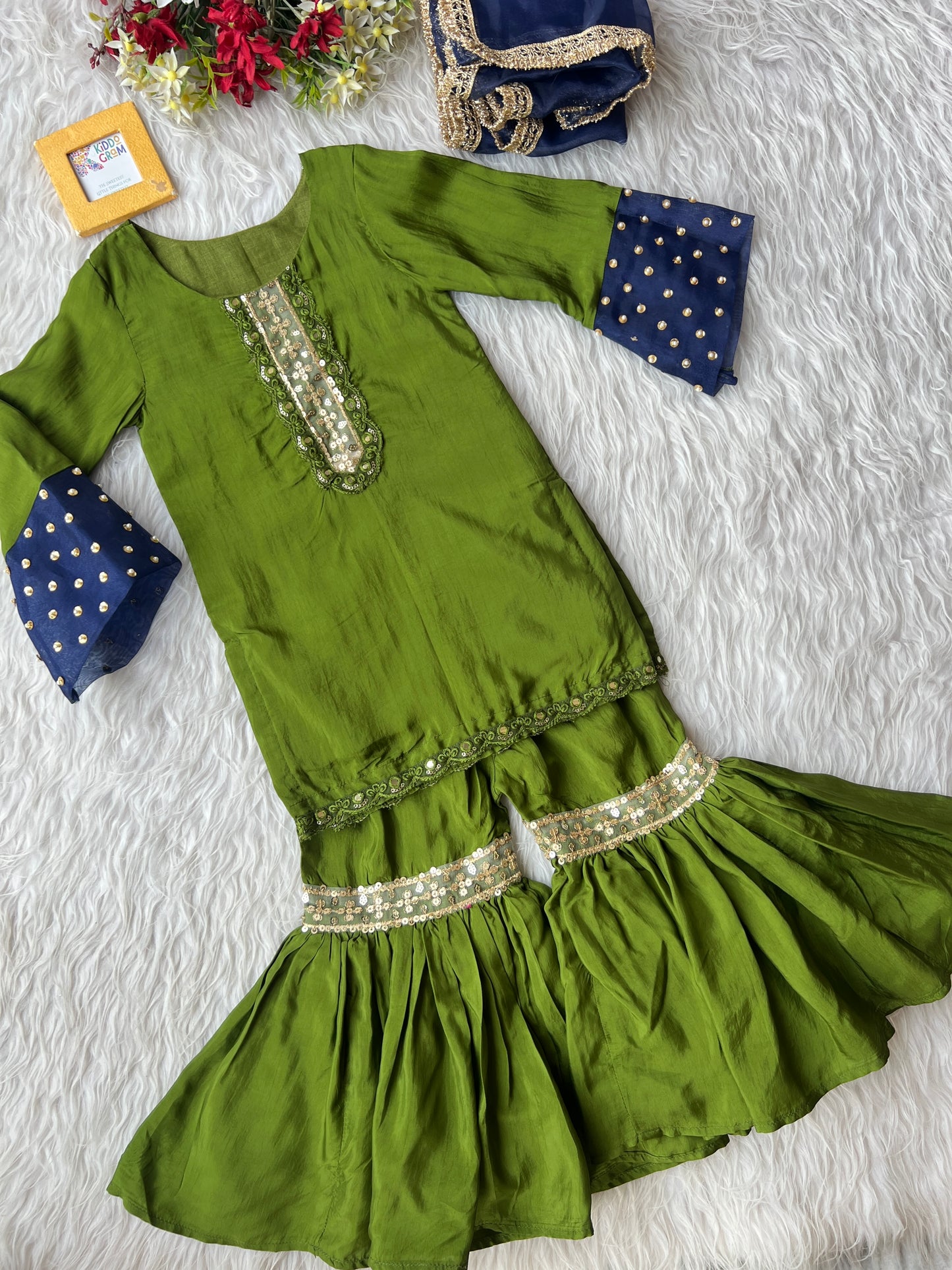 Green Organza Bliss NAS583