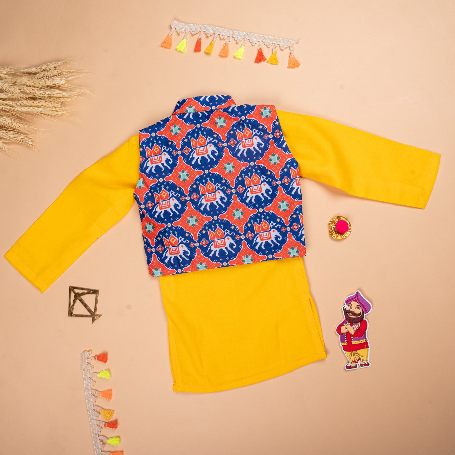 Lil Turmeric Kurta Set