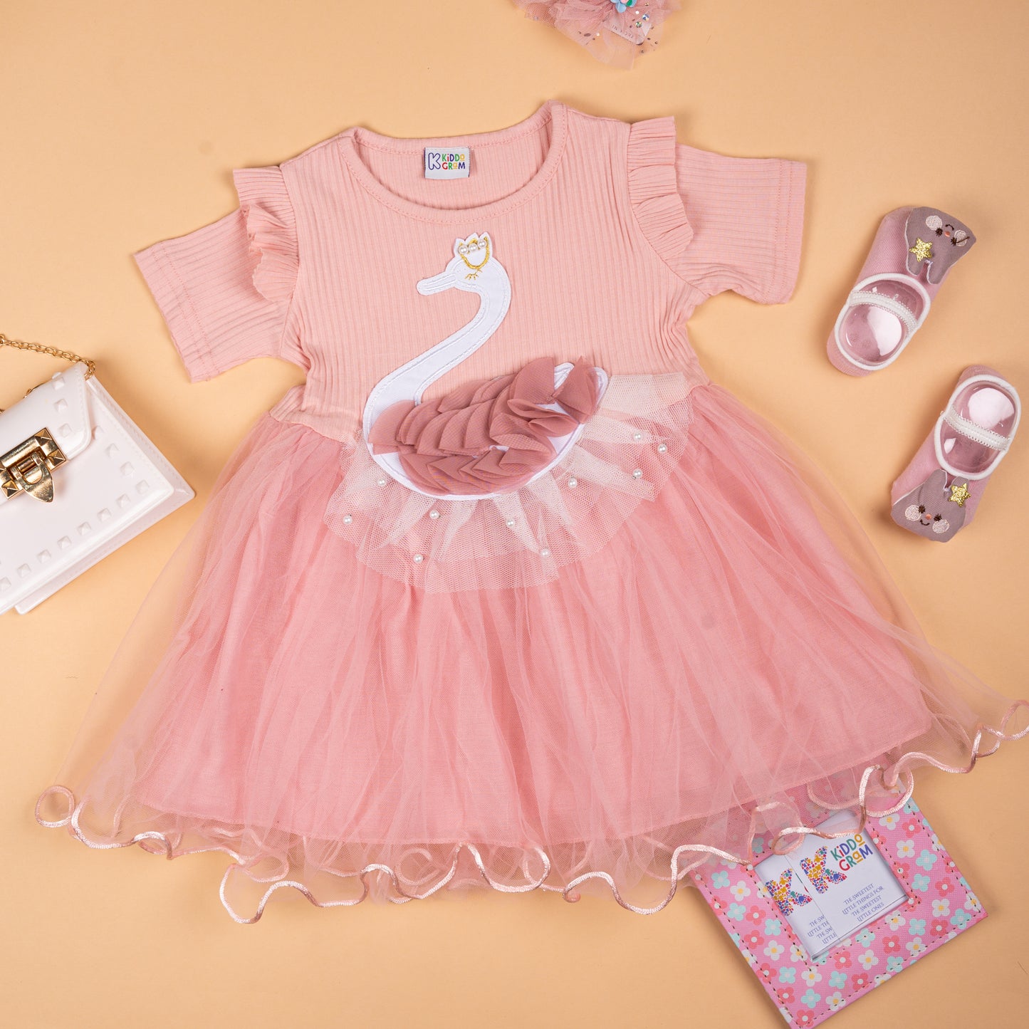 The Pink Flamingo Girl NAS23