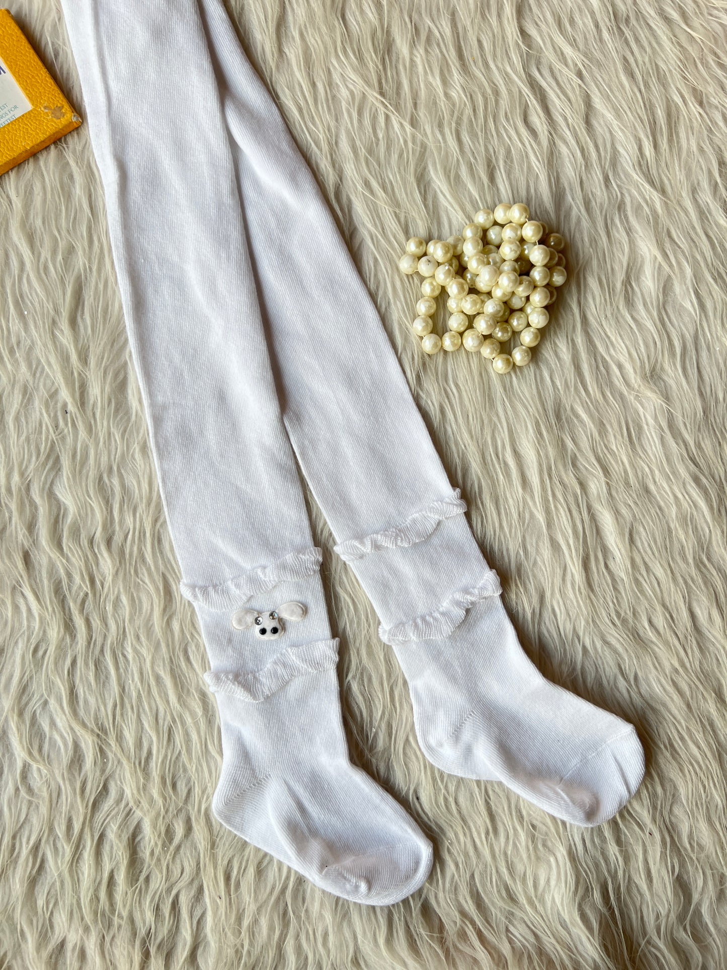 white cow stocking