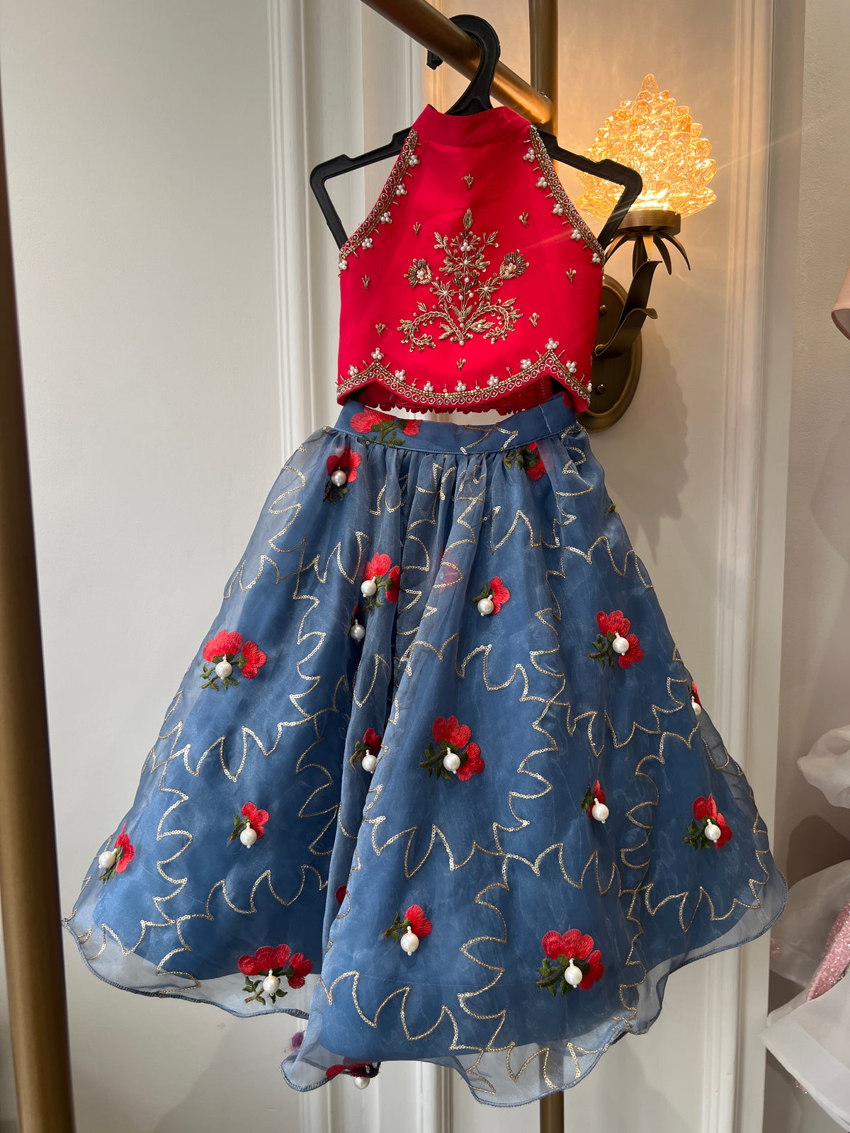 Rosé Gulab Lehenga 🌹