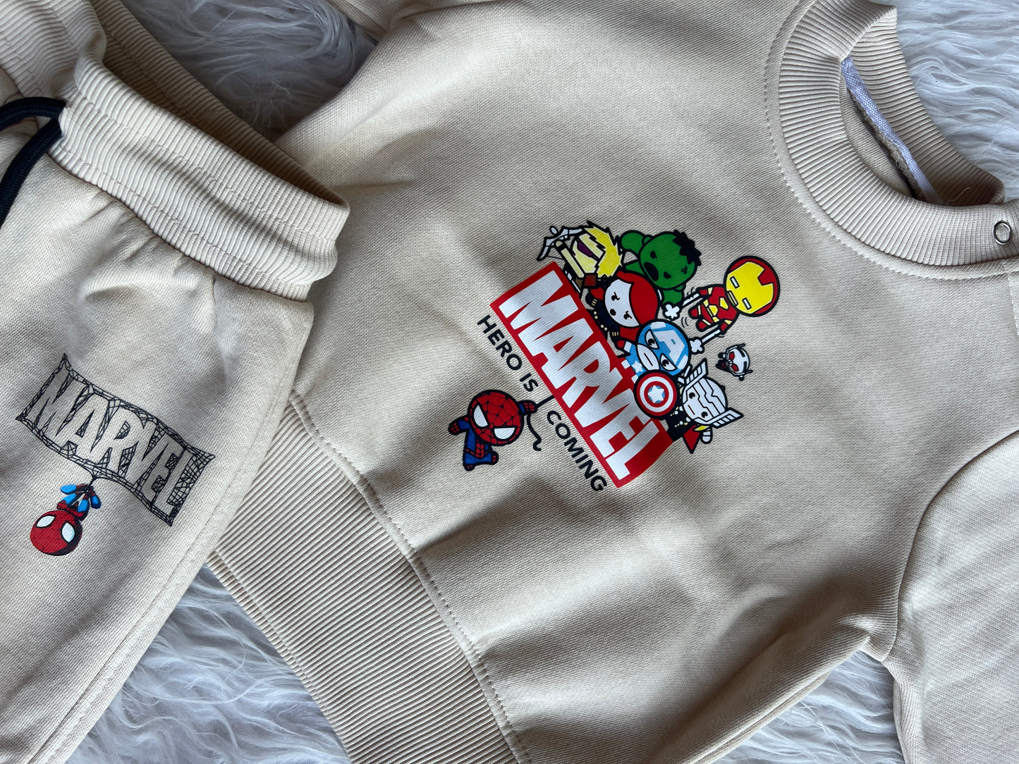 Marvel Luxe Beige Coord NAS1333