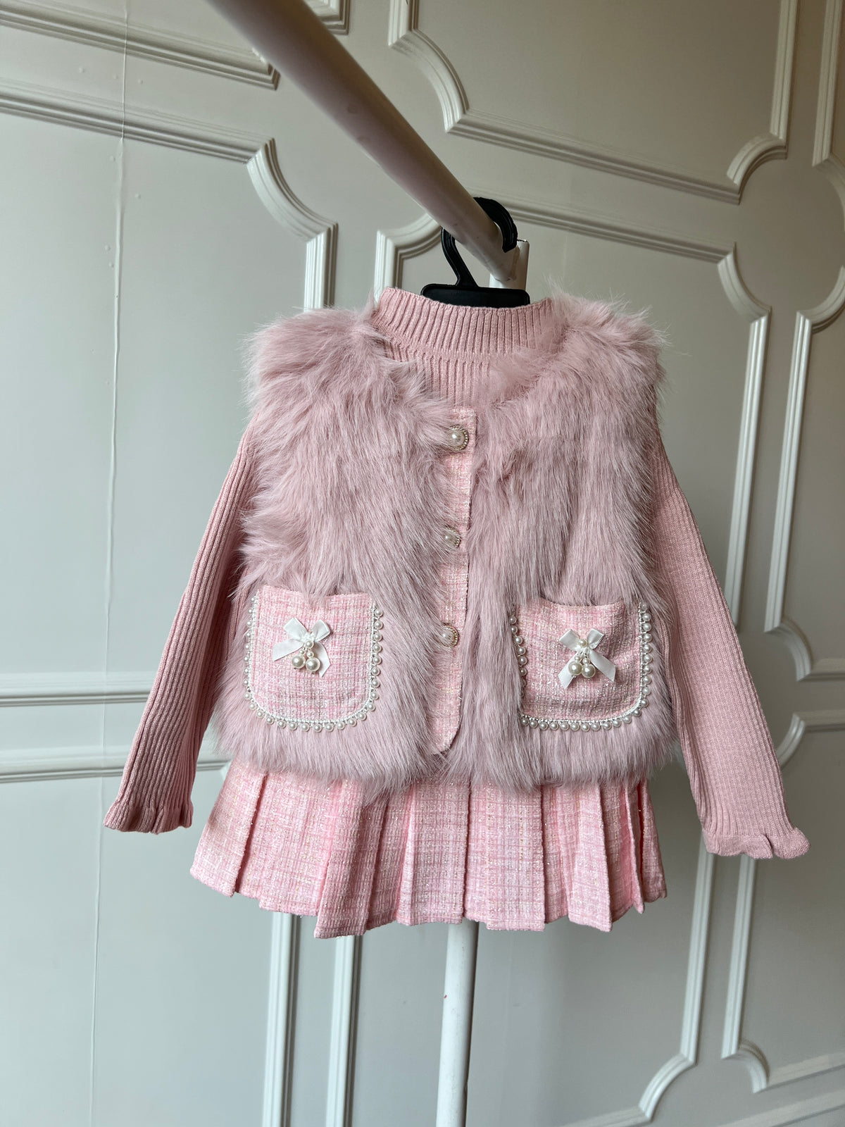 The Pink Heiress skirtset NAS1846