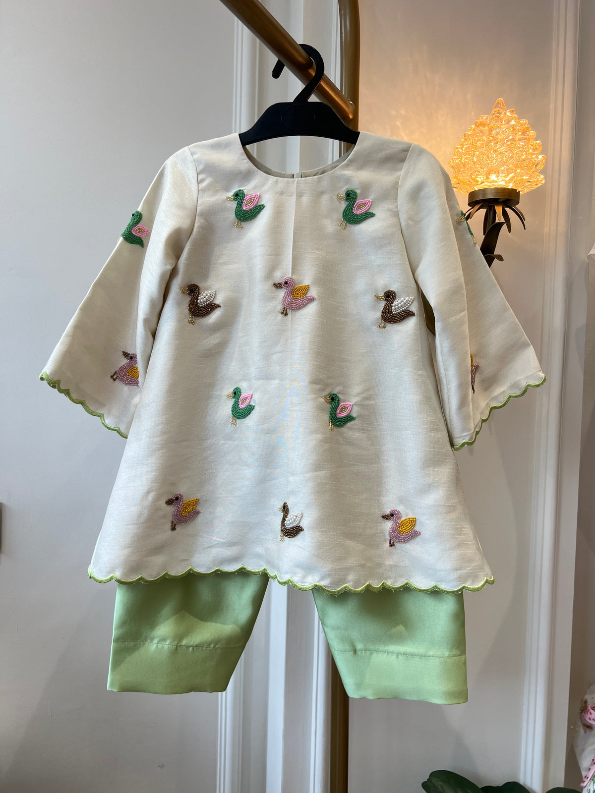 The Peacock Edit chogga set