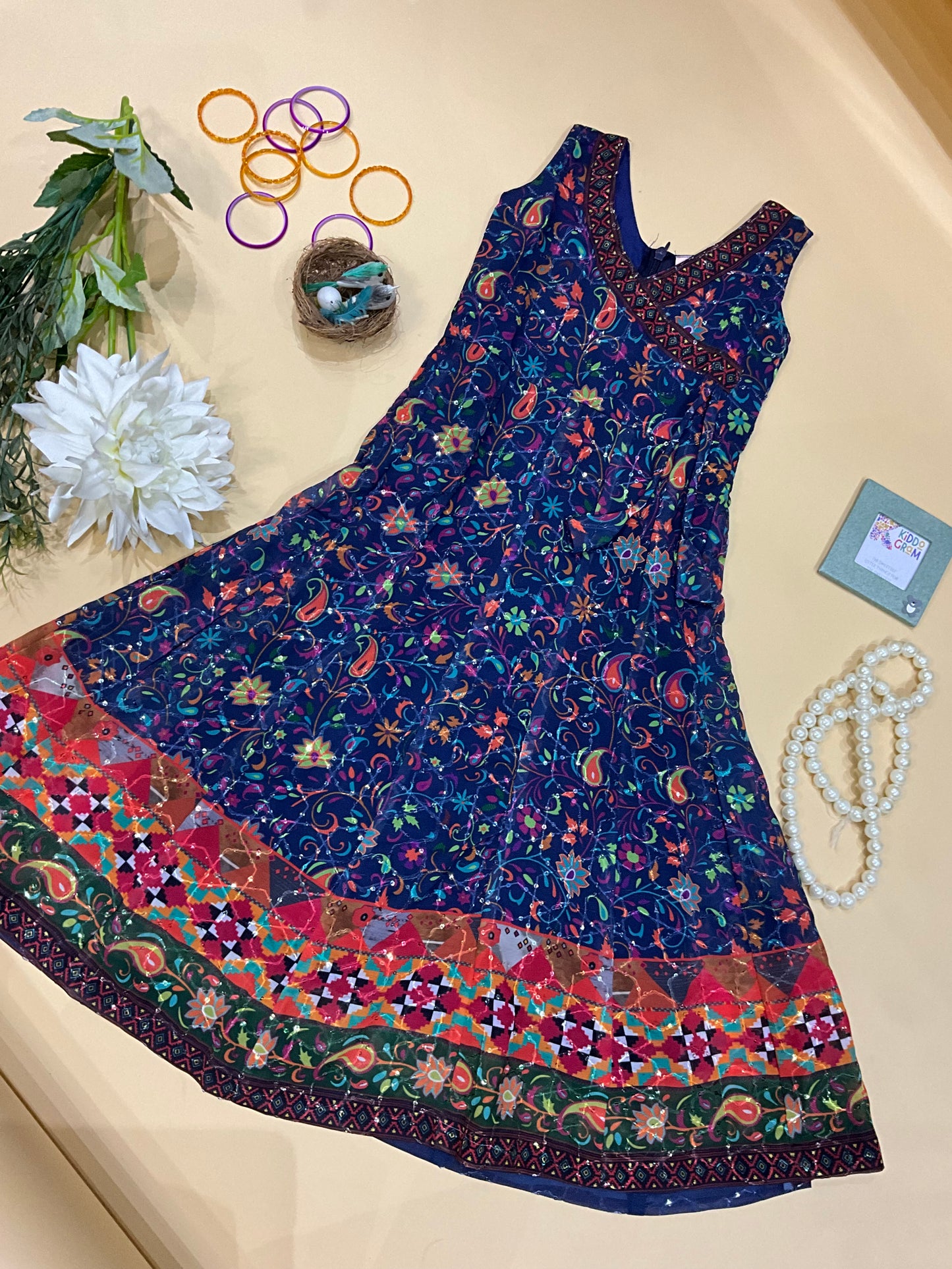 Ethno Babe Anarkali Dress NAS186
