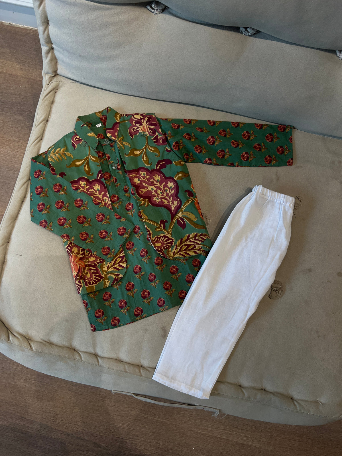The Emerald Edit kurta set NAS1874