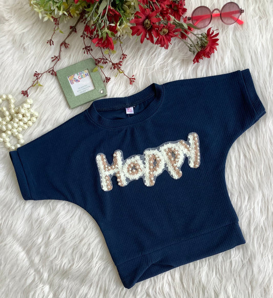 Happy Crop Top