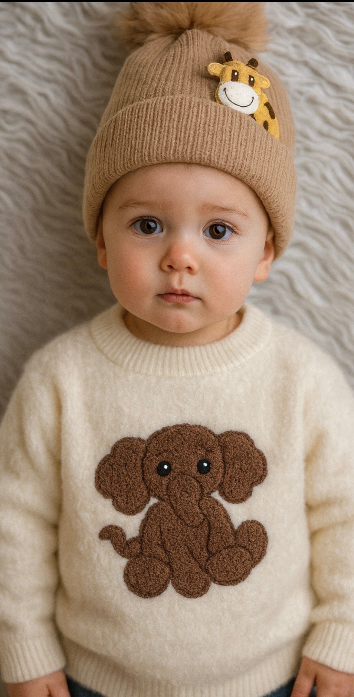 Cozy Elephant Sweater NAS690