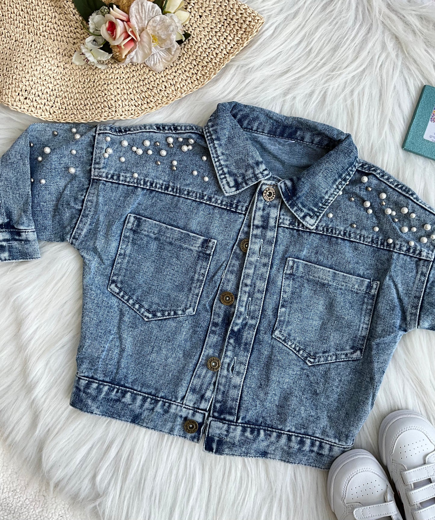 Pearl Embellished Jacket