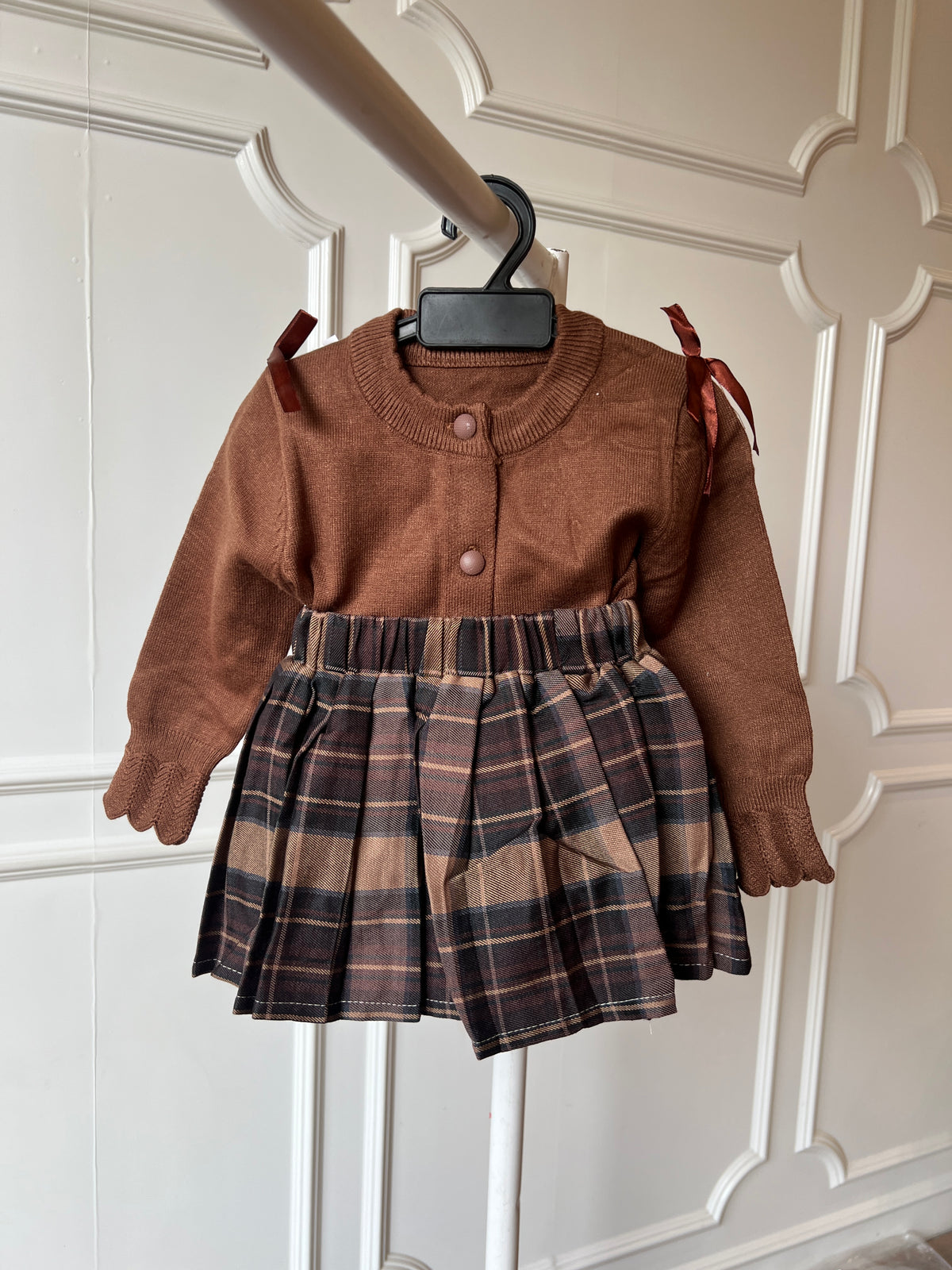 Little Mocha Charm skirtset NAS1840