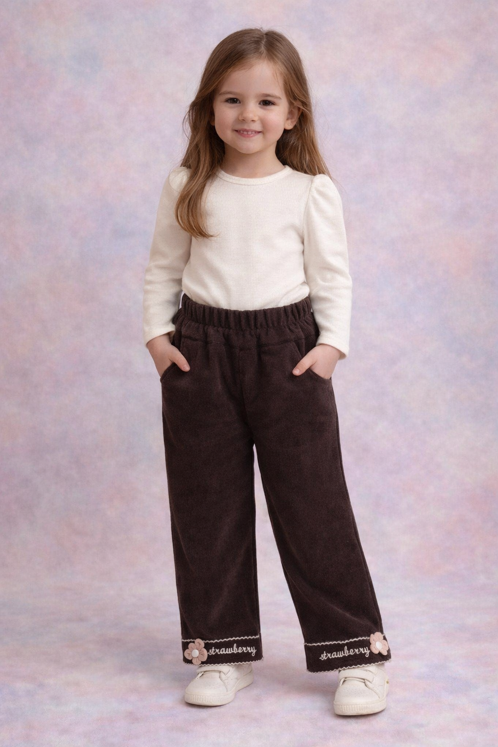 Walnut flower pants NAS571