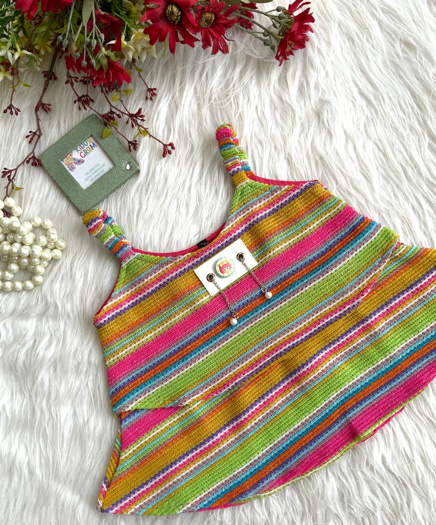 Multi Color Crop Top