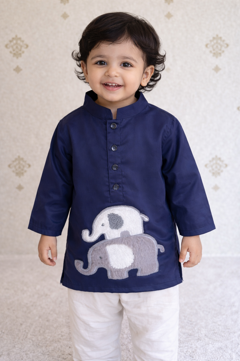 Tiny Elephant Kurta NAS1361