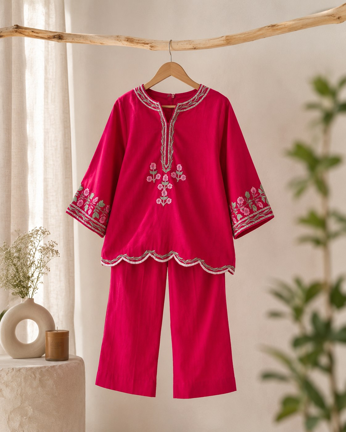 Fuchsia Fleur suit NAS1665