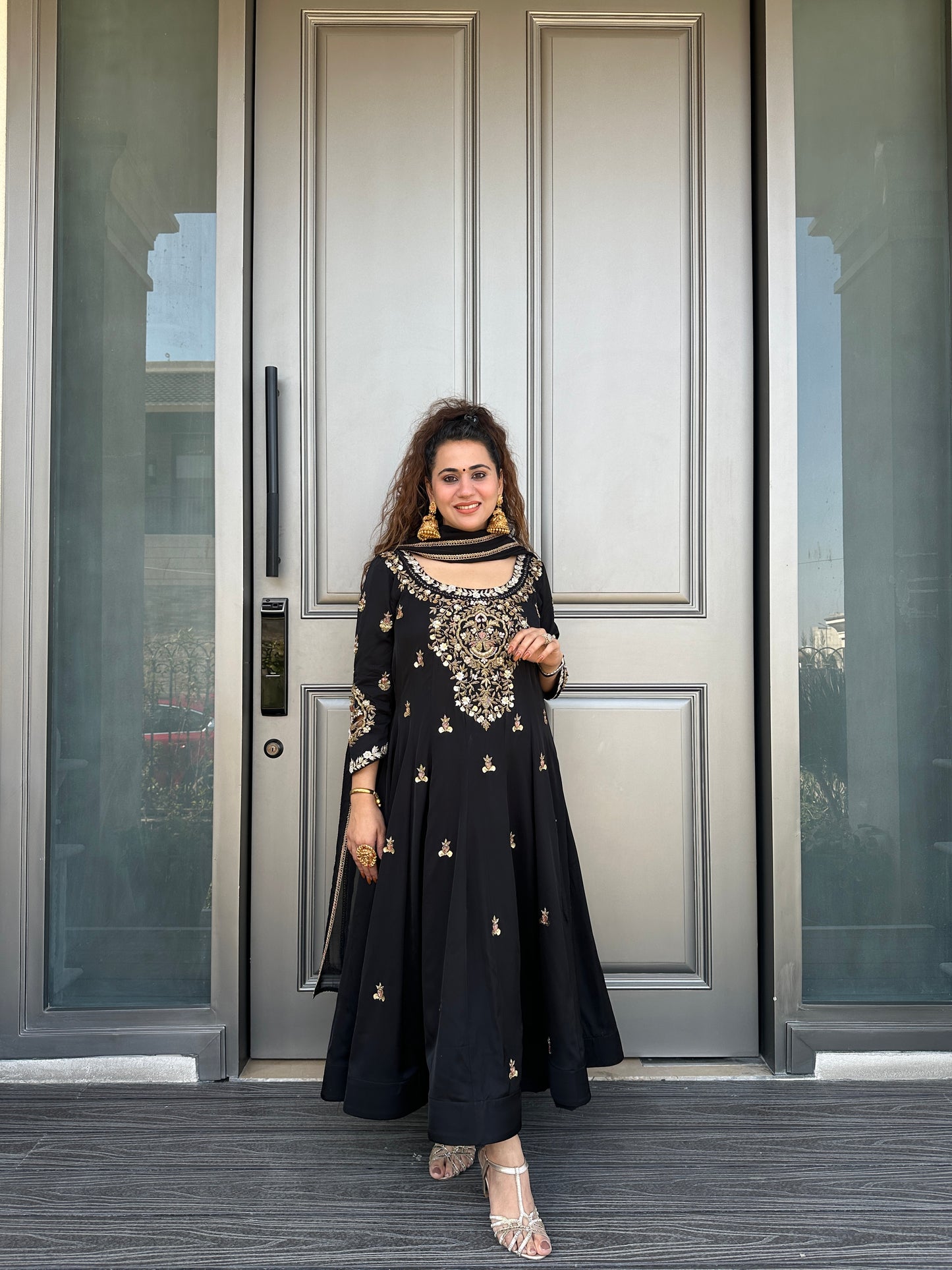 Noir Royale Anarkali NAS1294
